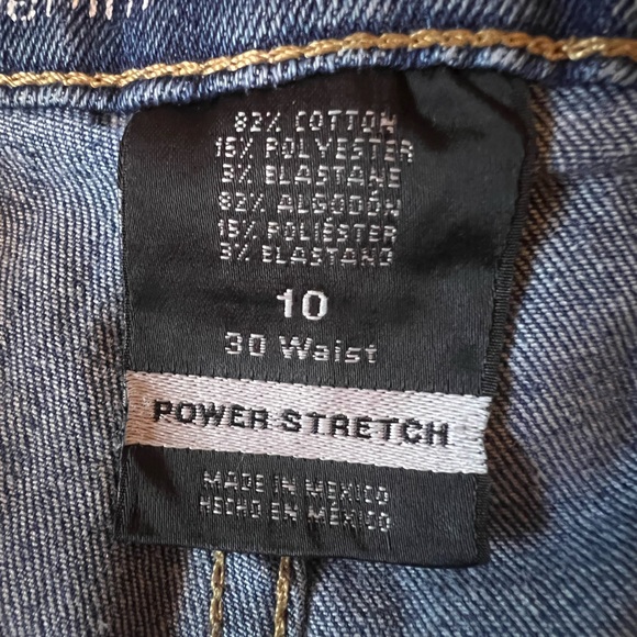 Mossimo Supply Co Womens Denim Shorts Daisy Dukes High Rise Stretchy Mini Short - Picture 8 of 8